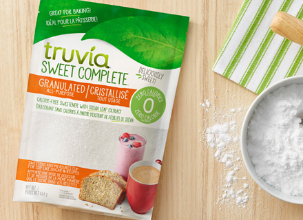 Bag of Sweet Complete granulated sweetener